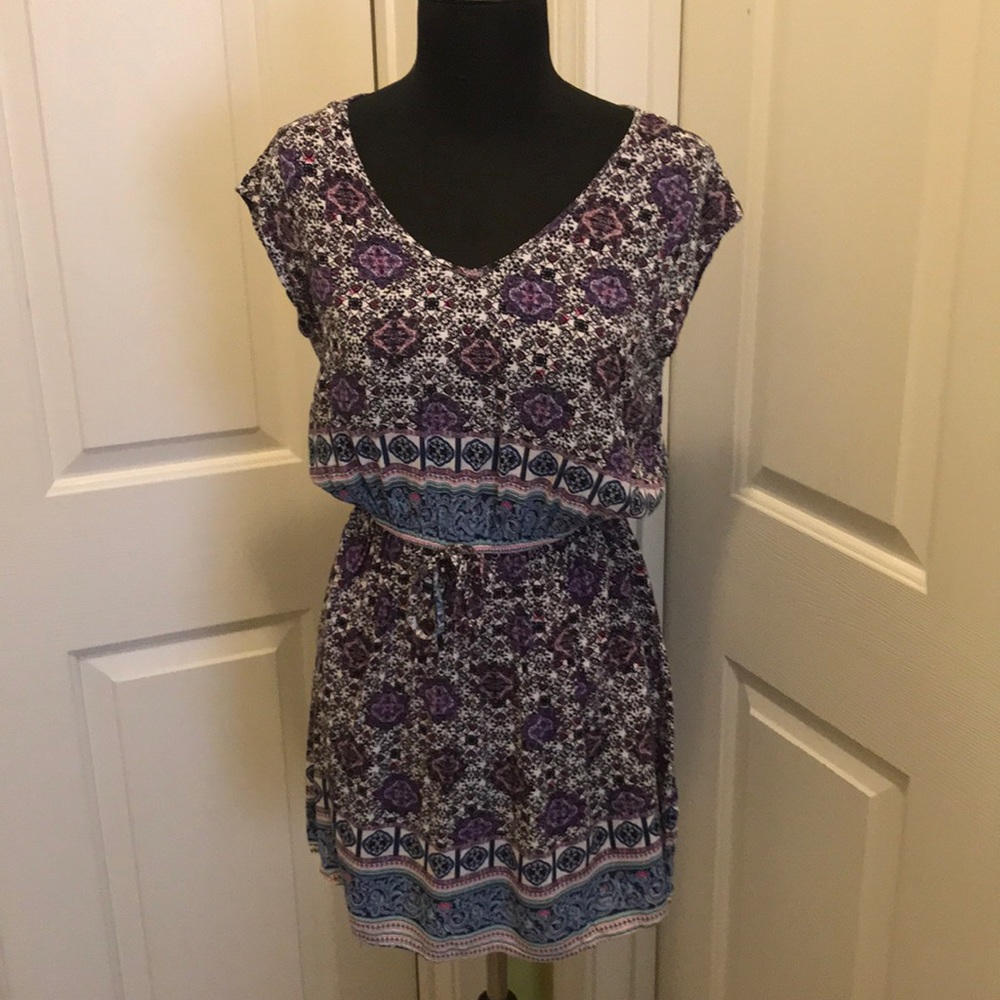 Pink Rose boho Dress